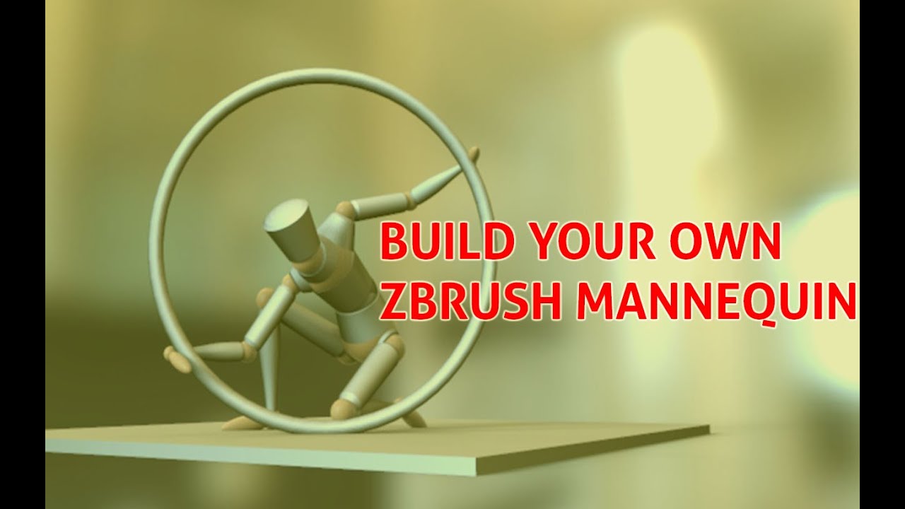 How to make your own Zbrush Mannequin for Character Sculpting
