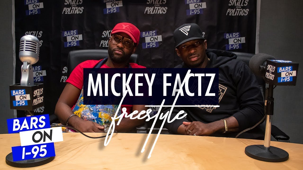 Mickey Factz Bars On I-95 Freestyle PT 1