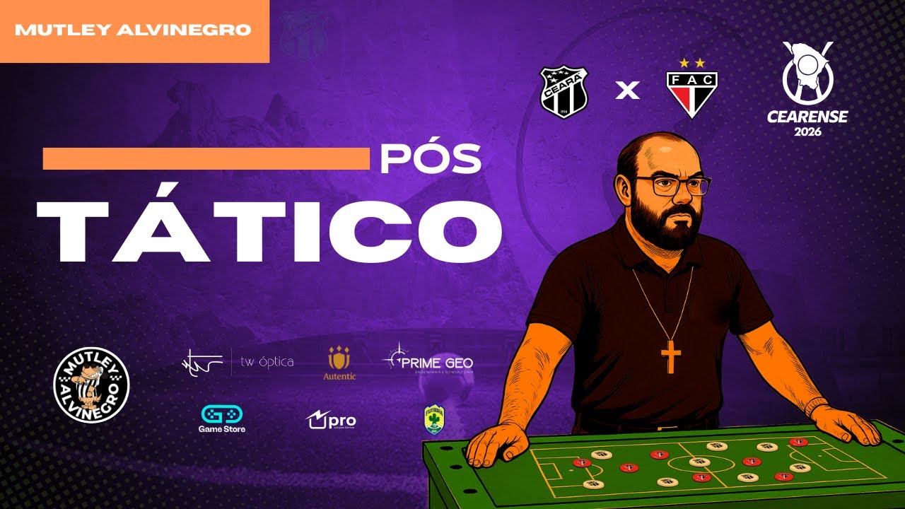 PÓS-TÁTICO: FERROVIÁRIO 1 X 5 CEARÁ - COLETIVO FORTE, INDIVIDUAL MELHORANDO!!!