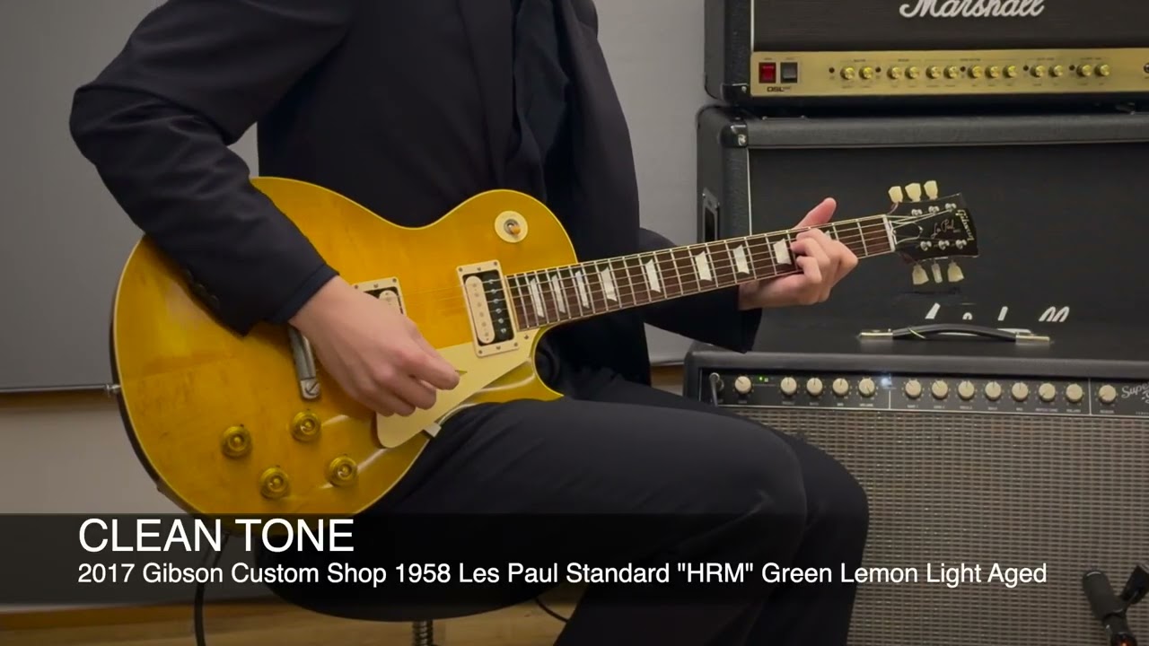 2017 Gibson Custom Shop 1958 Les Paul Standard 