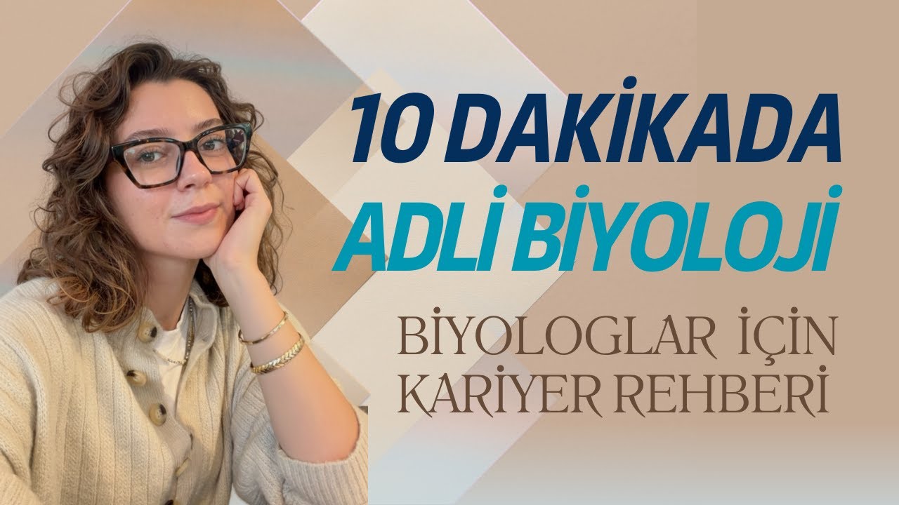 Biyologlar İçin 10 Dakikada Kariyer Rehberi: Adli Biyoloji