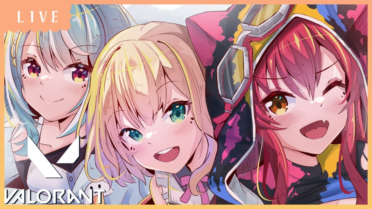 VALORANT│遅延あり！ #ぶいすぽ芋チャレ ganbarumasu!!