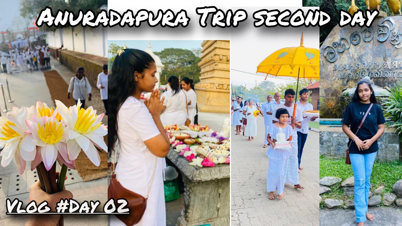 Second Day in Anuradhapura | A day in my life #travel #vlog #srilanka