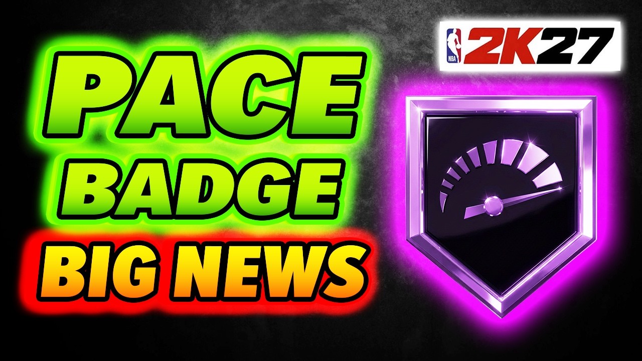 Важные новости о значке PACE в раннем доступе NBA 2K27: ПОЛНЫЙ РАЗБОР