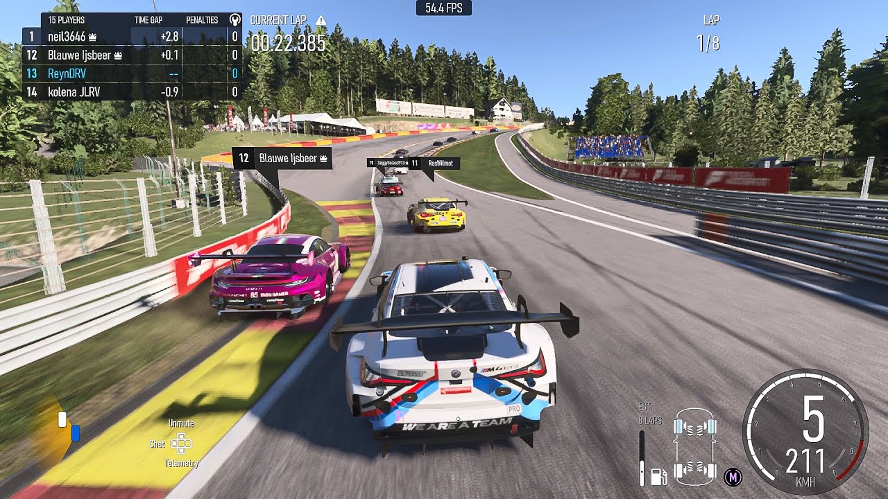 Tackling the Heat at Spa Francorchamps with the BMW M4 GT3 (Forza Motorsport)