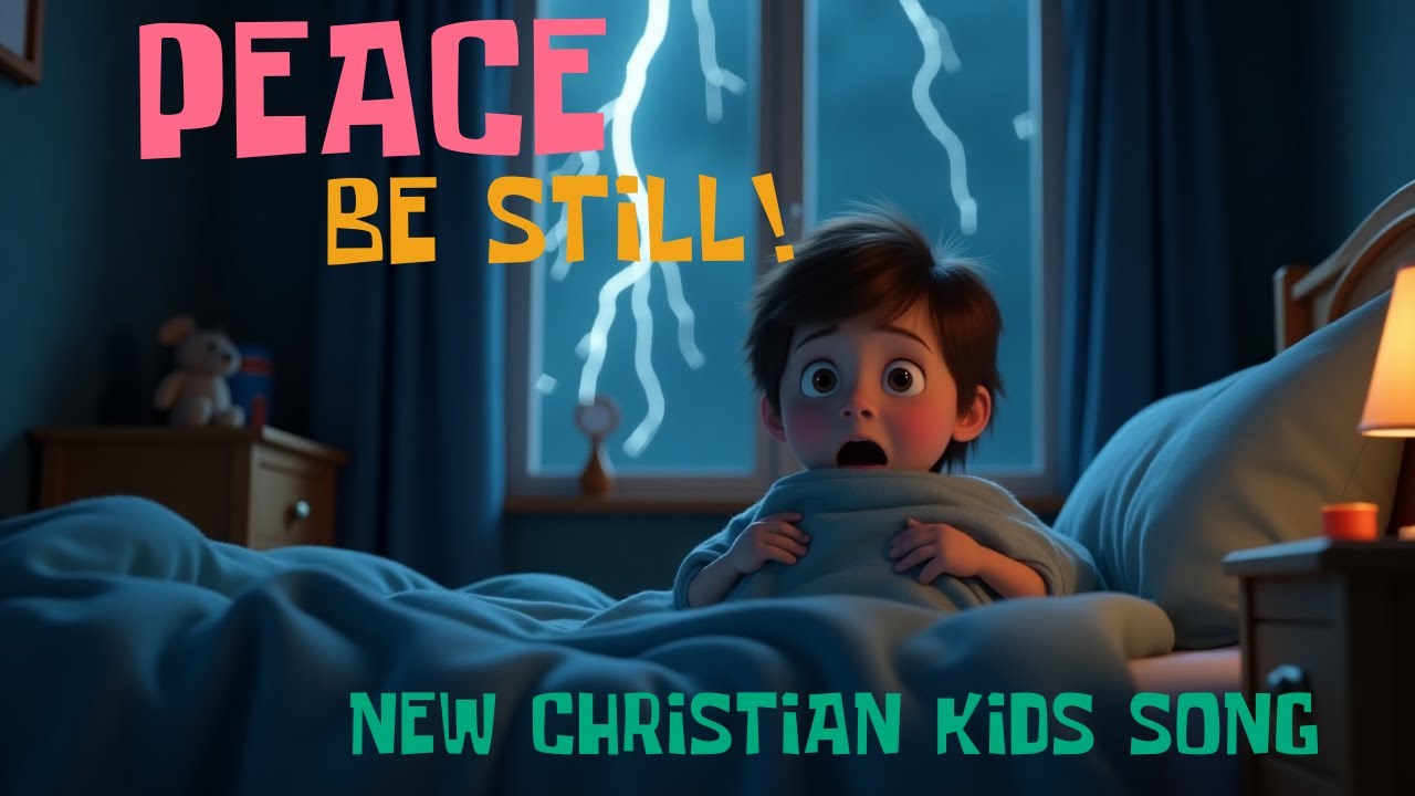 Peace Be Still | Kids Praise |Sing-Along Bible Song for Kids | Mark 4:35-41