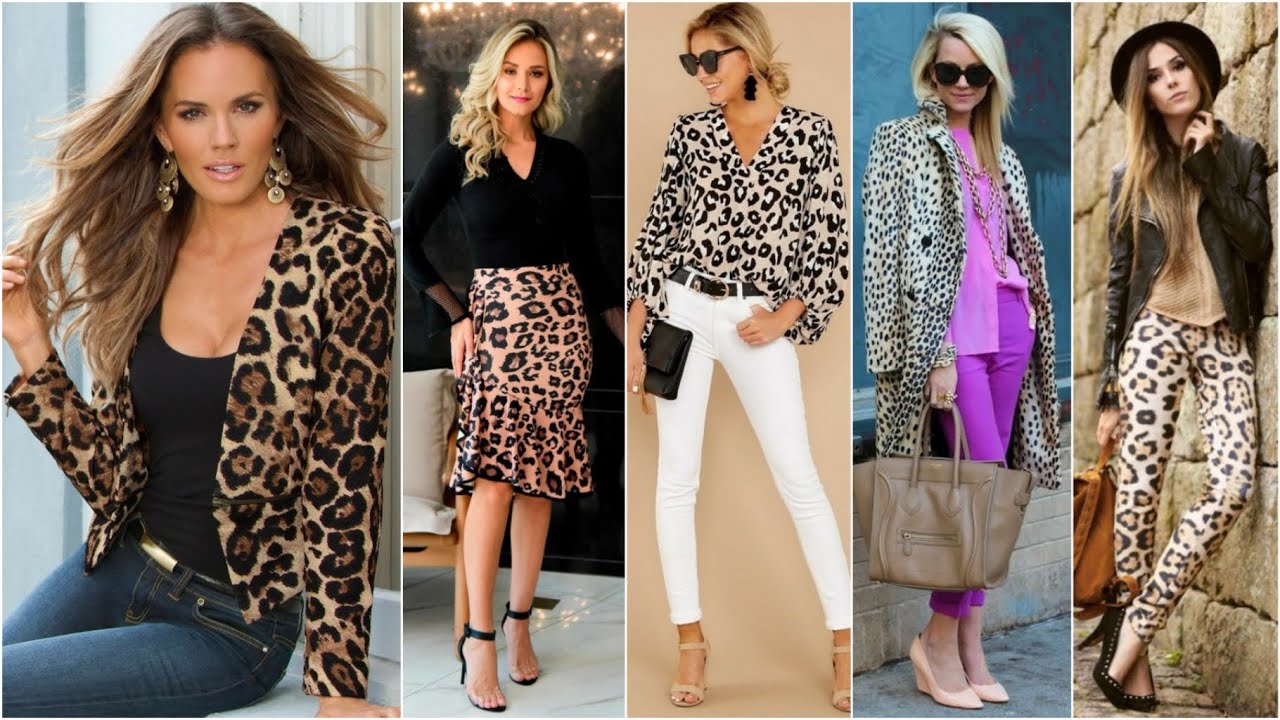 LINDAS COMBINACIONES CON PRENDAS EN ESTAMPADOS DE ANIMAL PRINT PARA QUE LUZCAS HERMOSA Y MUY CHIC 🤩🐱