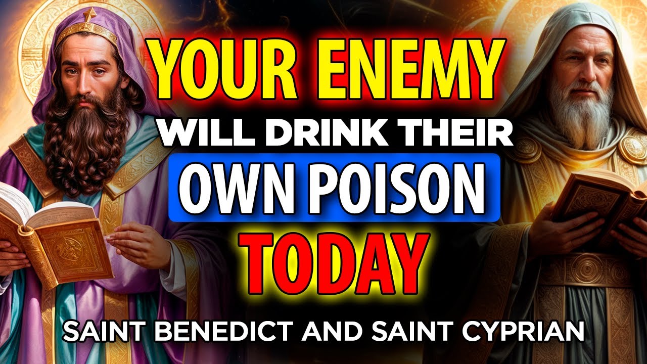🔴 SAINT BENEDICT, AND SAINT CYPRIAN, THE MOST POWERFUL PRAYER TO REVERSE SPELLS AND DEFEAT ENEMIES