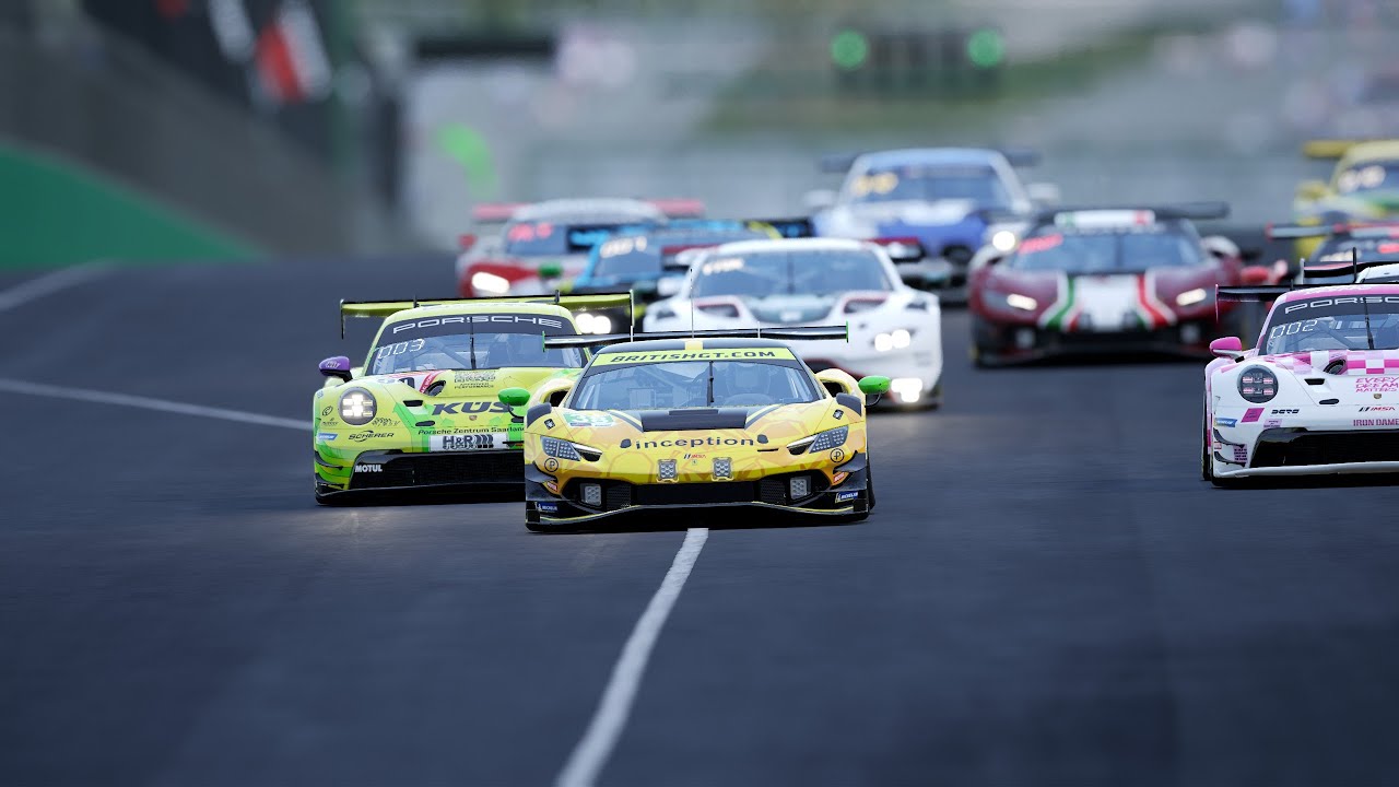 8 этап Hungaroring ГТ3 Феррари 296 Симрейсинг Деаф
