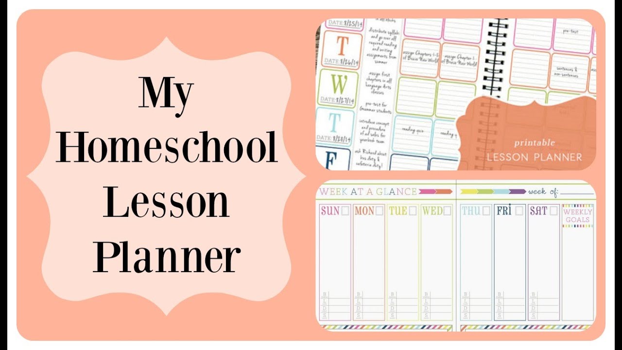 My Homeschool Lesson Planner Tour | I FINALLY Found One That Works!
