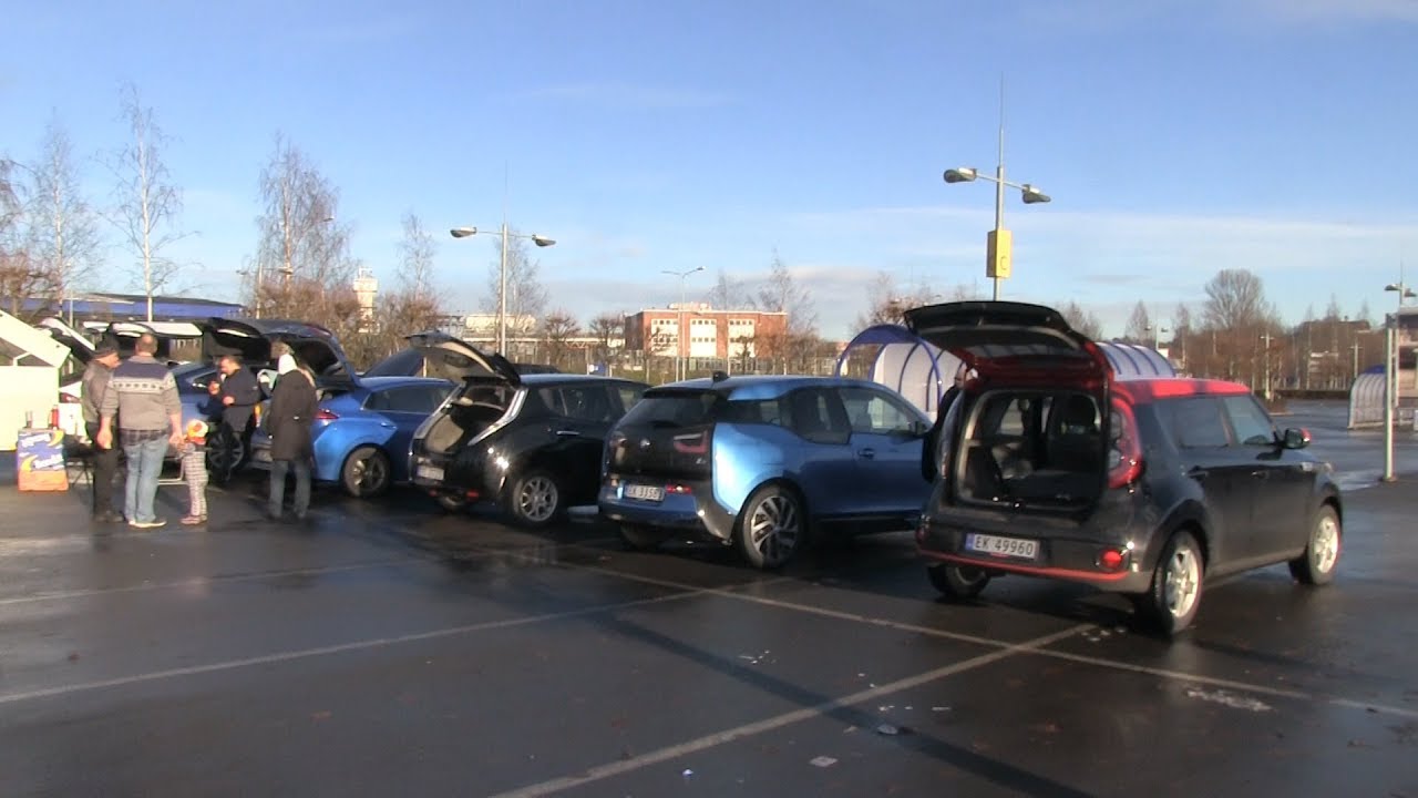Cargo space in popular EVs