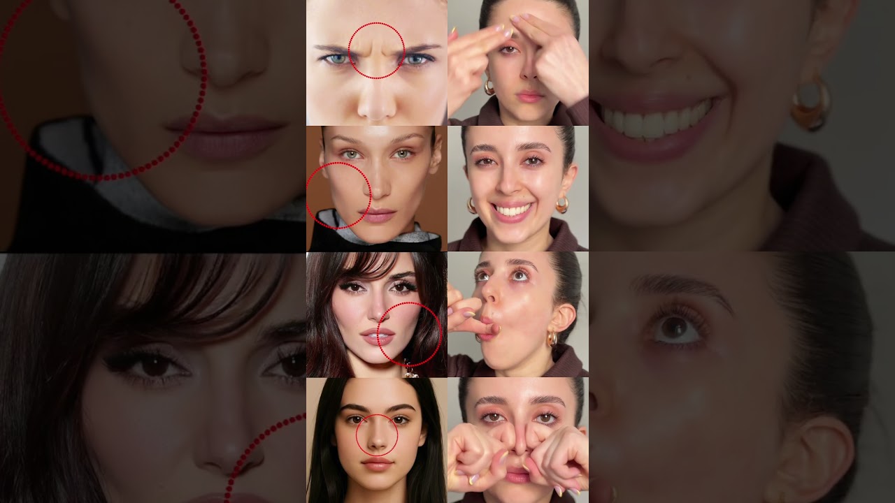 ✨ A short but magical routine for your face ✨#facemassage #ماساژ_صورت #skincareroutine #faceyoga