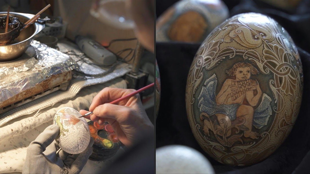 The delicate art of decorating Easter eggs in Hungary