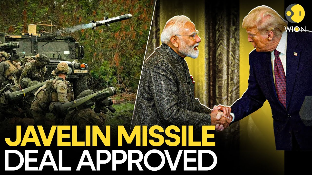 India-US Missile Deal: US Clears $92.8M Javelin and Excalibur Sale, Boosting India&rsquo;s Arsenal | WION