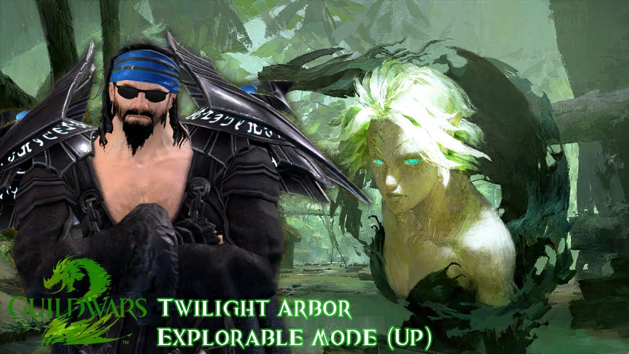 Guild Wars 2: Twilight Arbor (Explorable Mode) (Vevina's Path/Up) (Solo Run)
