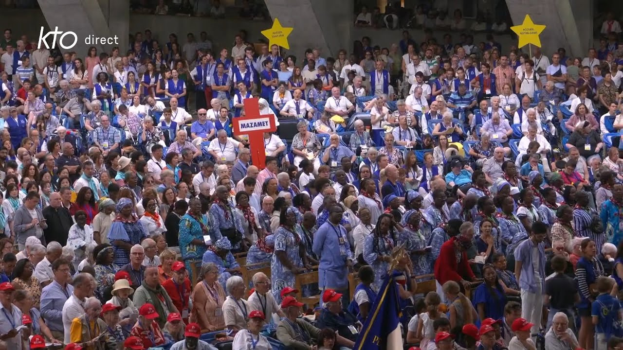 Messe de 10h à Lourdes du 15 août 2025 - Solennité de l'Assomption