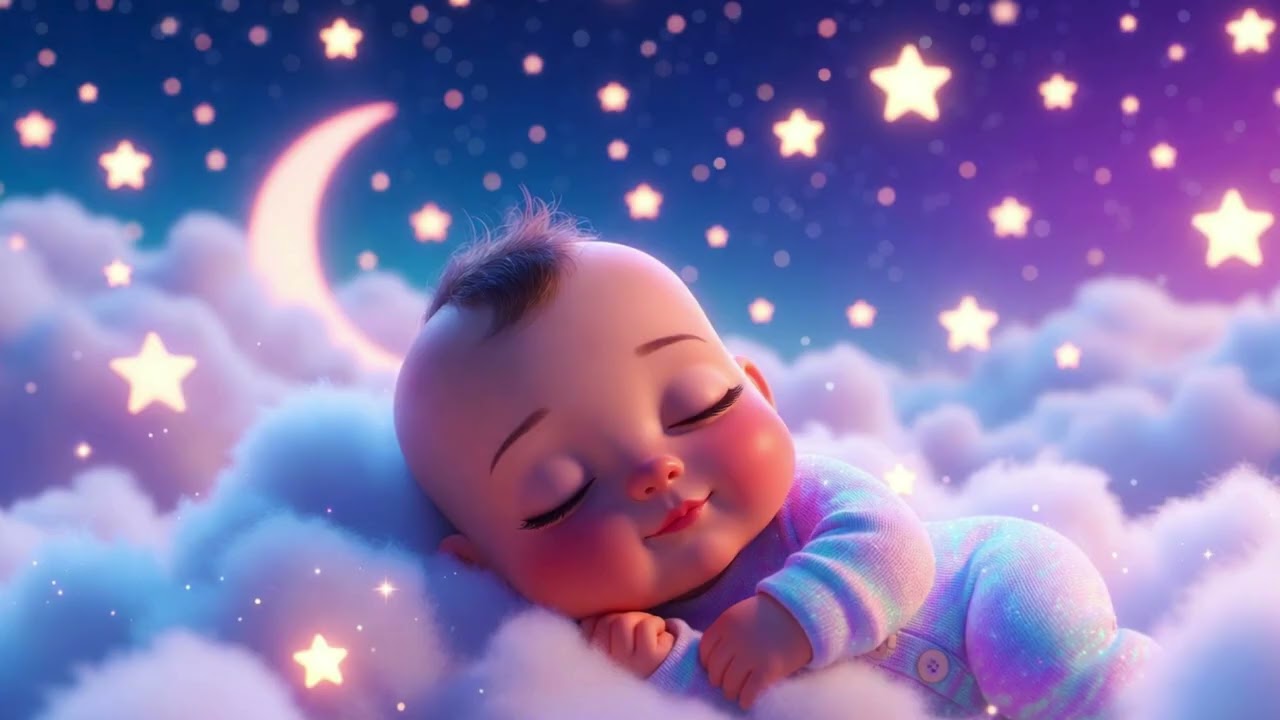 Soft Stars Lullaby  | Gentle Night Sky Lullaby for Babies & Toddlers | Sleepy Time Song