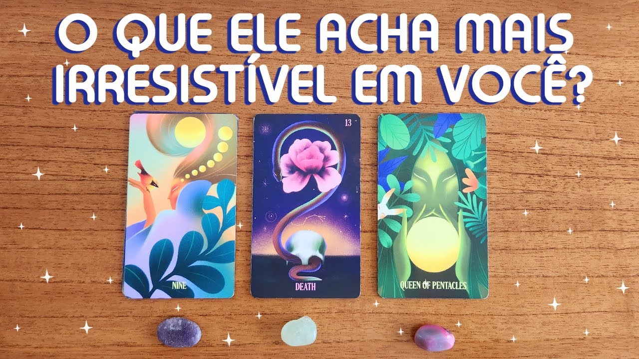 ✨️🧜‍♀️ O QUE ELE ACHA MAIS IRRESISTIVEL EM VOCÊ? ✨️🧜‍♀️