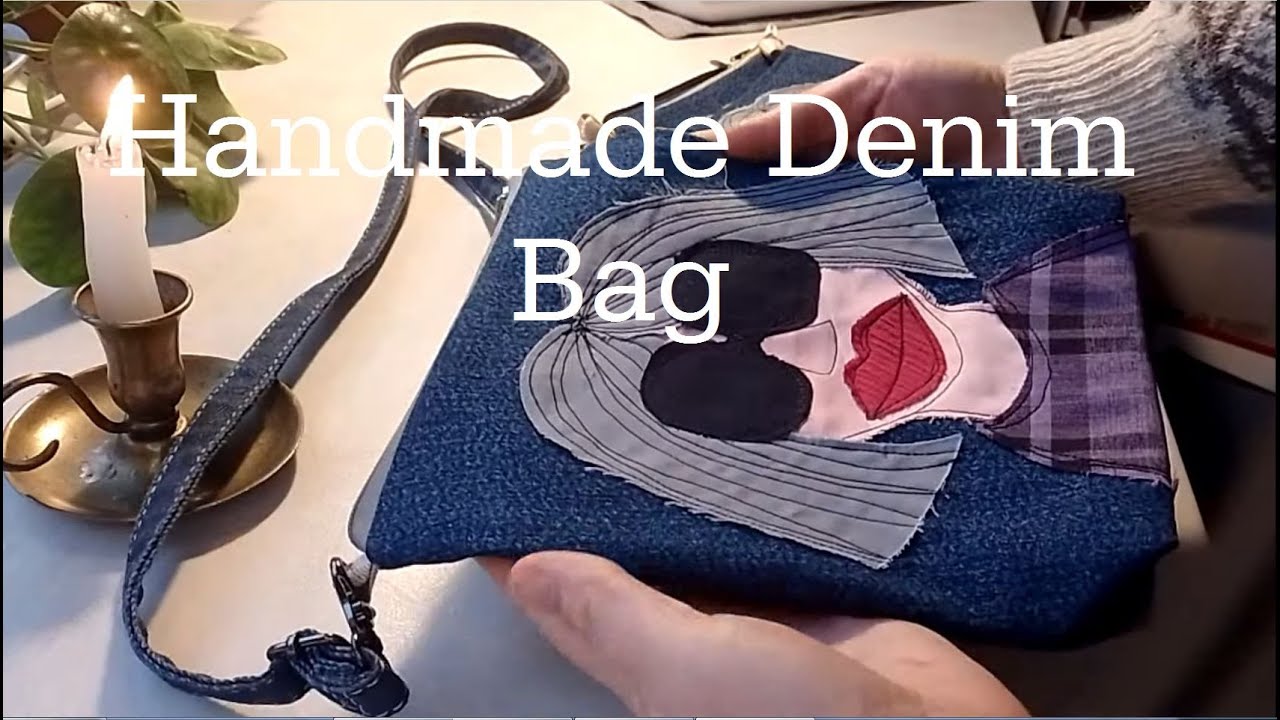 Cozy Winter Sewing | Handmade Bags from Recycled Denim & Vintage Fabrics