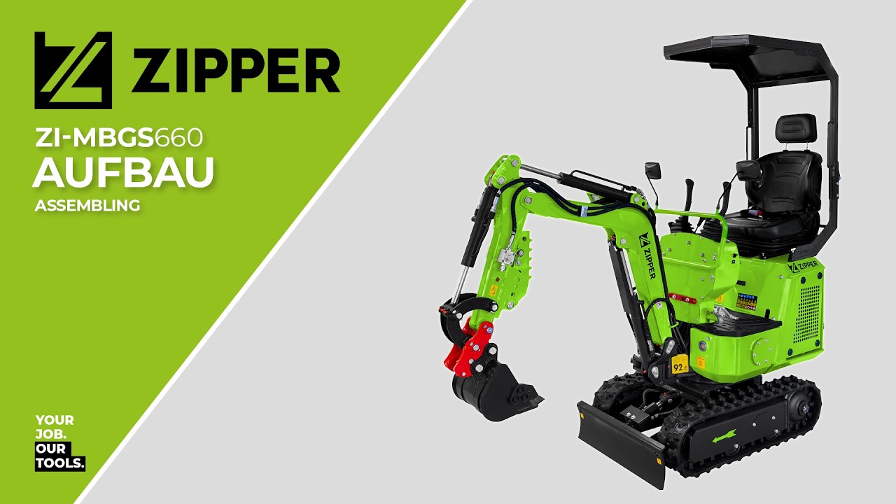Aufbau/Montagevideo  / assembly video ZI-MBGS660(official ZIPPER),
