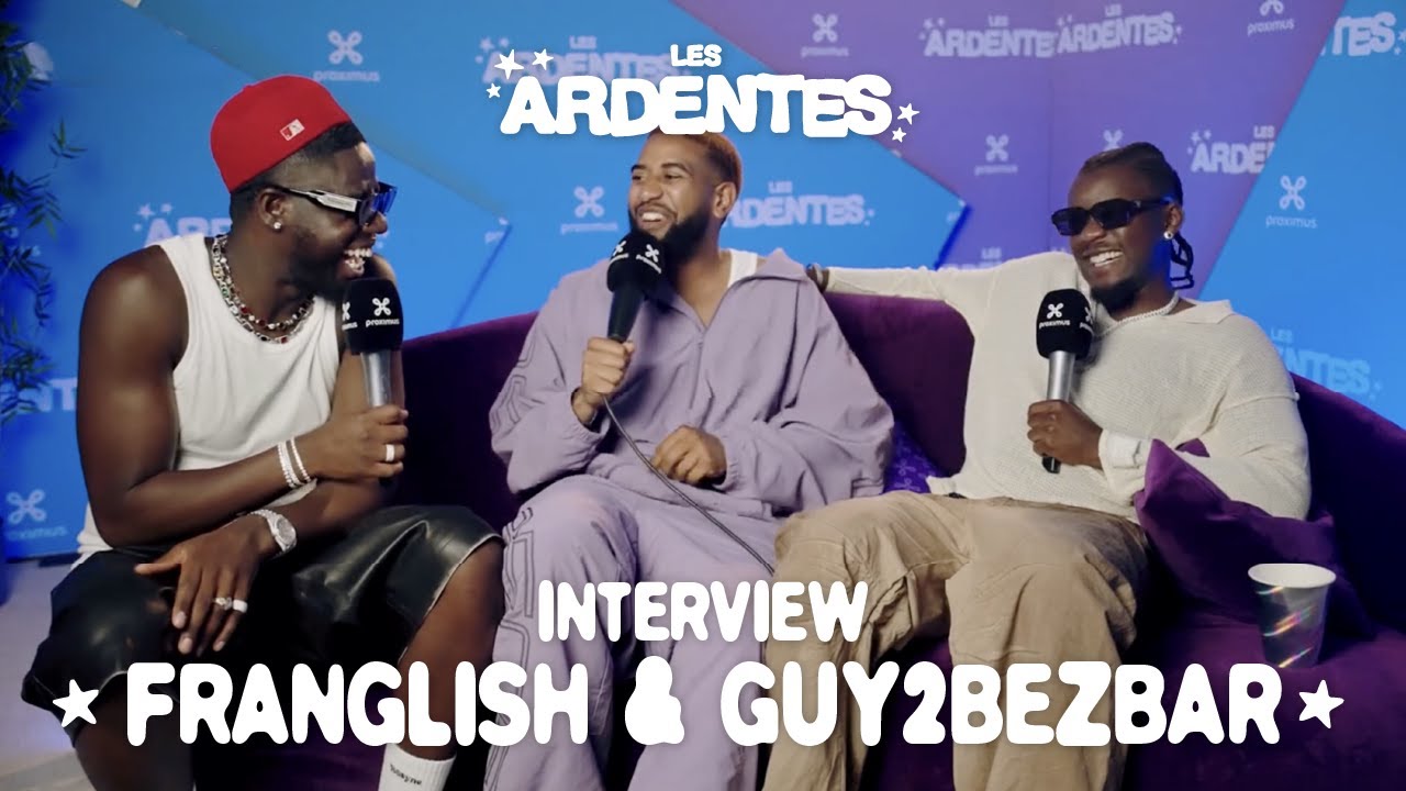 LATV : FRANGLISH & GUY2BEZBAR, l’interview aux Ardentes 2025 !