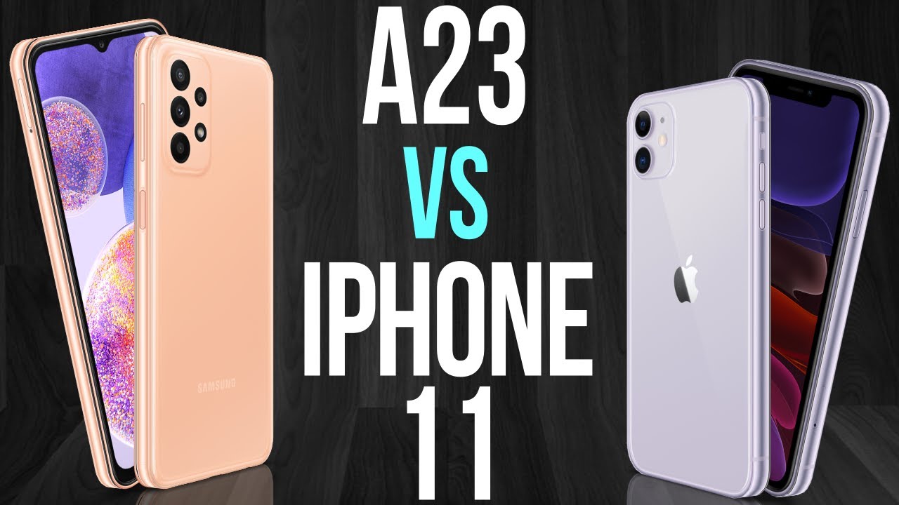 A23 vs iPhone 11 (Comparativo)