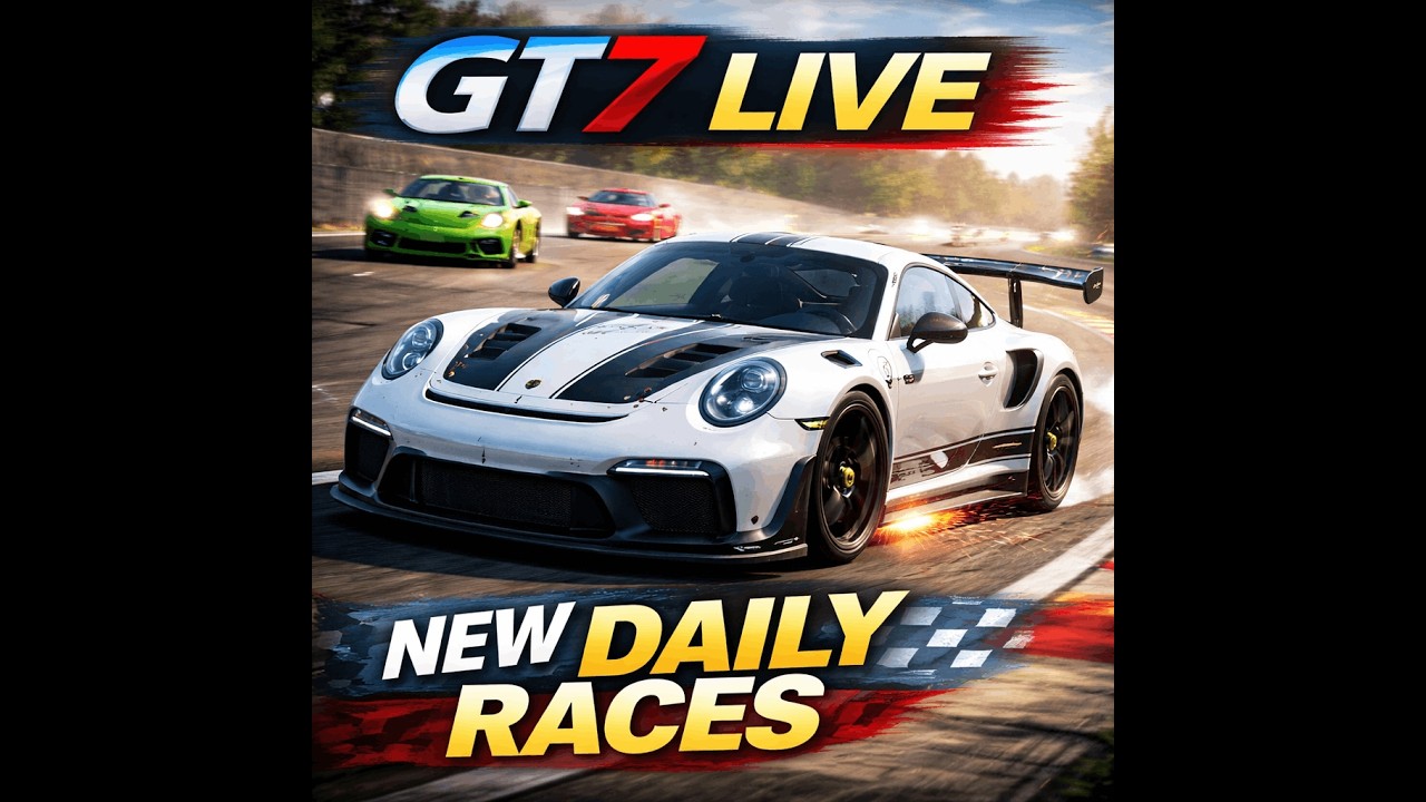 🔴Live - Gran Turismo 7: New Daily Races