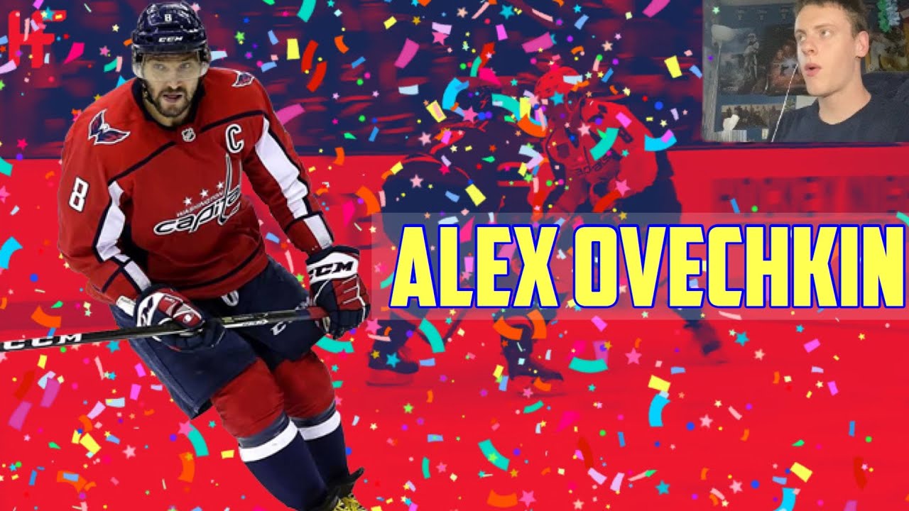 New NHL Fan Reacts to ALEX OVECHKIN Highlights!