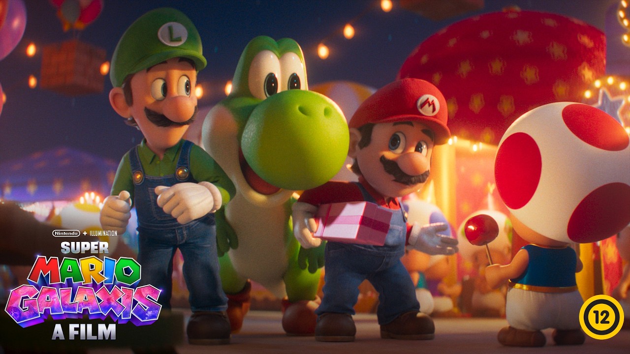 Super Mario Galaxis: A film - Yoshi csatlakozik a kalandokhoz - magyar nyelvű videó