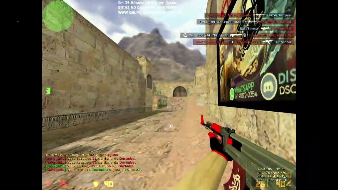 Eu jogando Cs 1.6 em 2026!