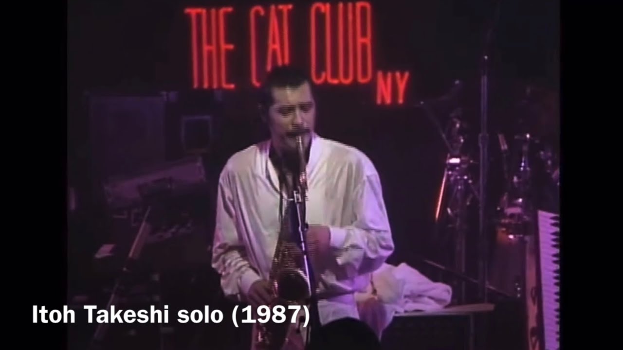 Honda masato vs Itoh takeshi saxophone Battle [T-square - Miss you]