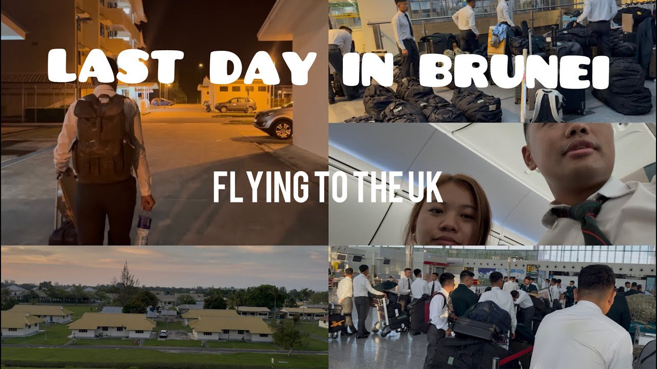 BRUNEI TO UNITED KINGDOM || 14 hours long flight, excited to visit the U.K||