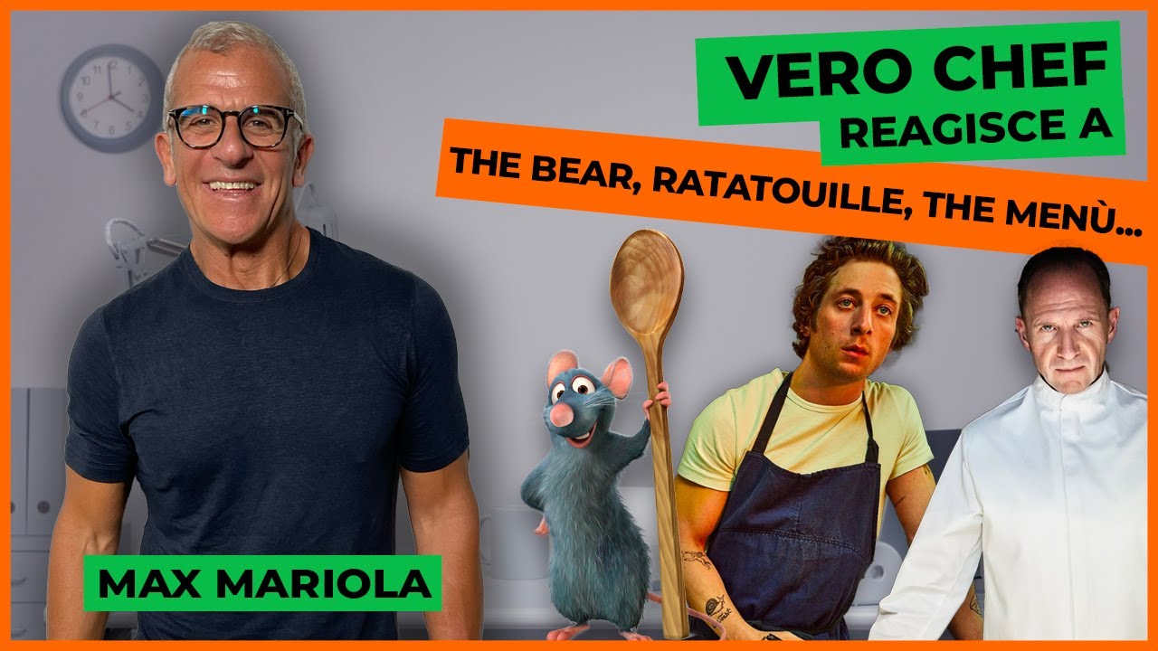 MAX MARIOLA reagisce a THE BEAR, RATATOUILLE, THE MENU e altri film ft @ChefMaxMariola | Slim Dogs