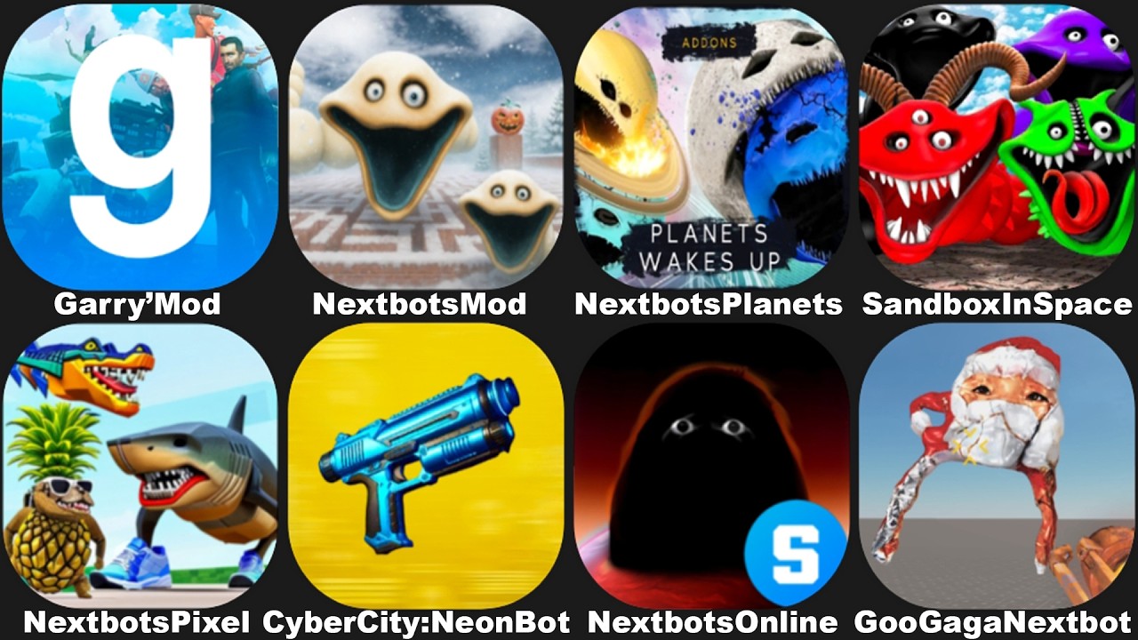 Hungry Worm in NextBots in Playground Mod 10.7.1,Sandbox in Space,Nextbots Online,Goo Goo Gaga,GMod