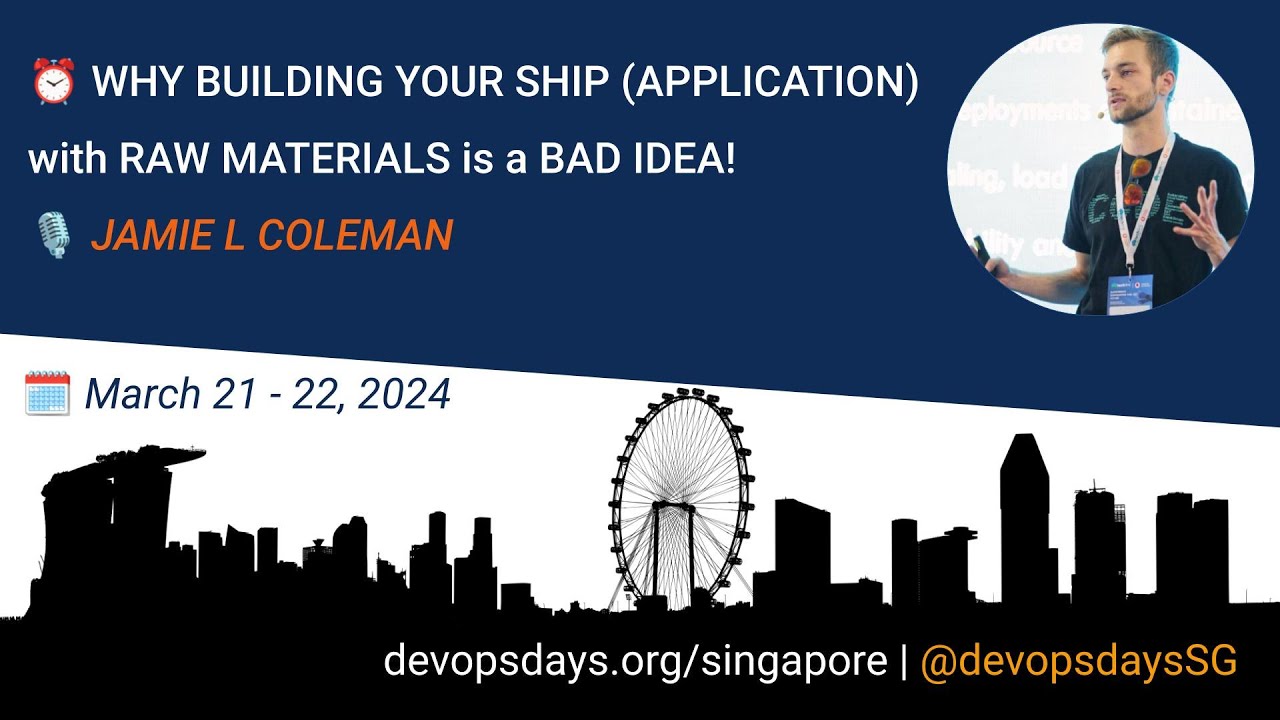 Why Building Your Ship (Application) with Raw Materials is a Bad Idea! by  Jamie L Coleman