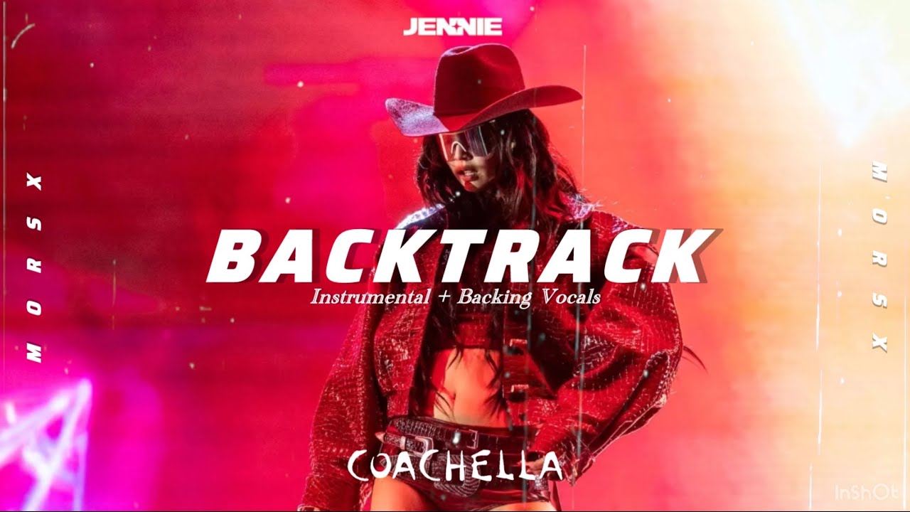 JENNIE - with the IE (way up) [Instrumental w/ Backing Vocals] COACHELLA 2025