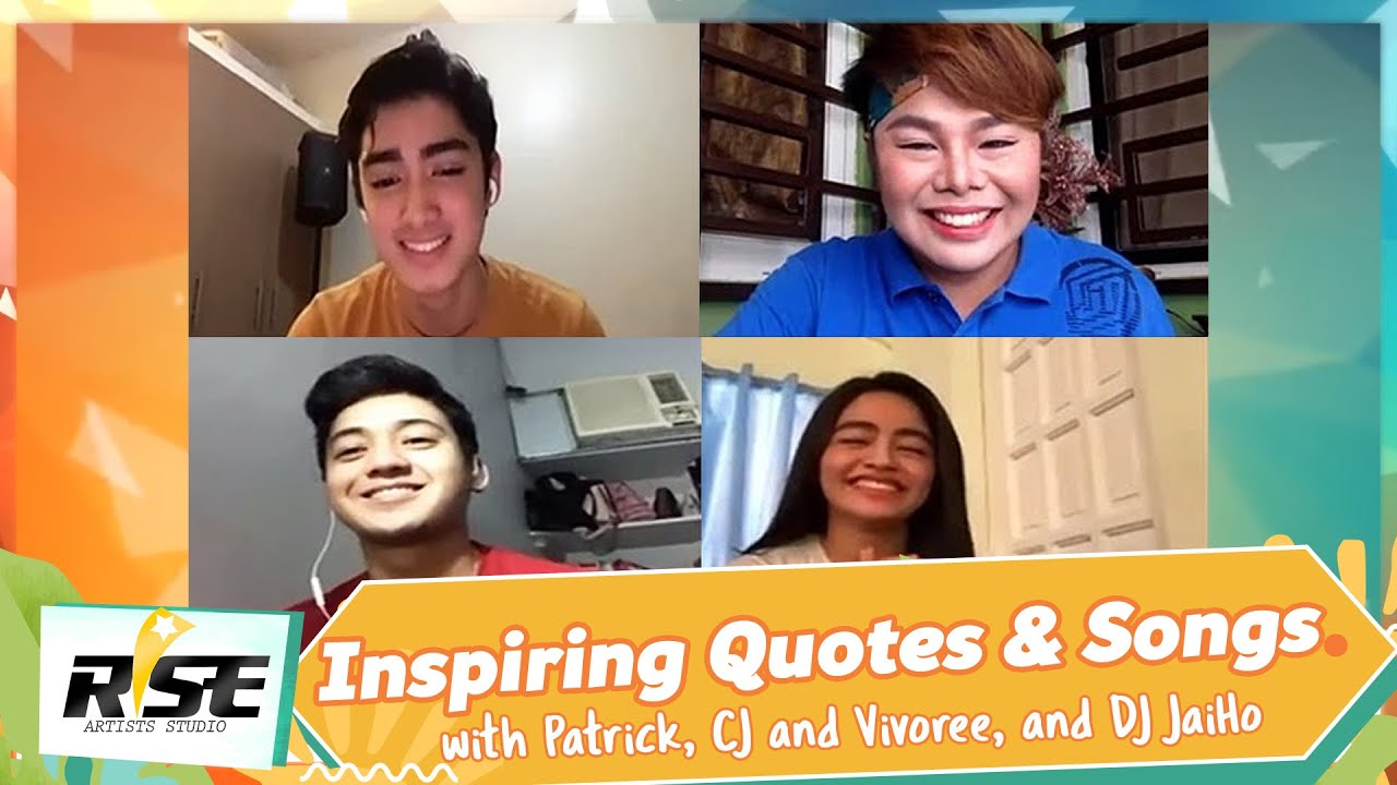 #RiseAndShine with Patrick Quiroz, CJ Salonga and Vivoree, and DJ JaiHo | Rise Artists Studio