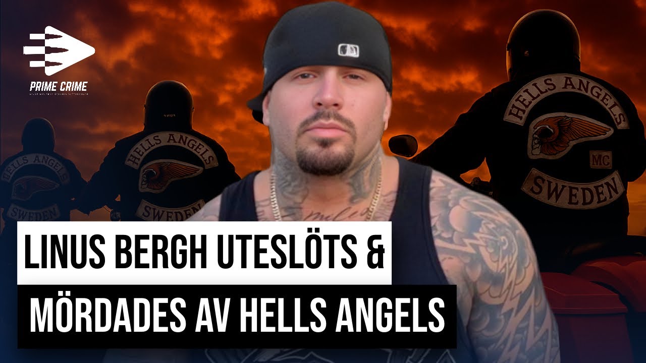 LINUS BERGH UTESLÖTS & MÖRDADES AV HELLS ANGELS - BENNY RUMELL, TILLTALAD (FRIAD)