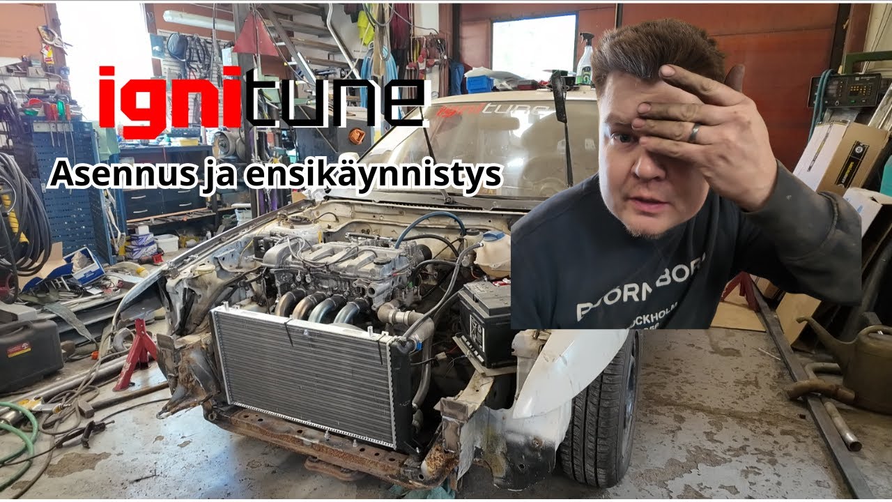 Jokkis Mazda rakentelua osa 5 | Ignitunen asennus ja first start