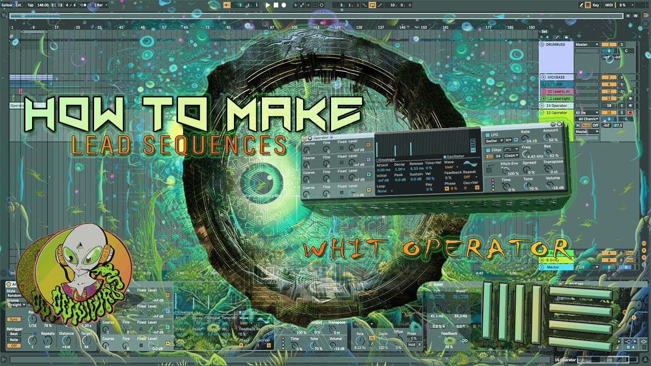 HOW TO MAKE LEAD SEQUENCE WHIT OPERATOR / ABLETON LIVE - TUTORIAL DARKPSY - FOREST - PSYTRANCE