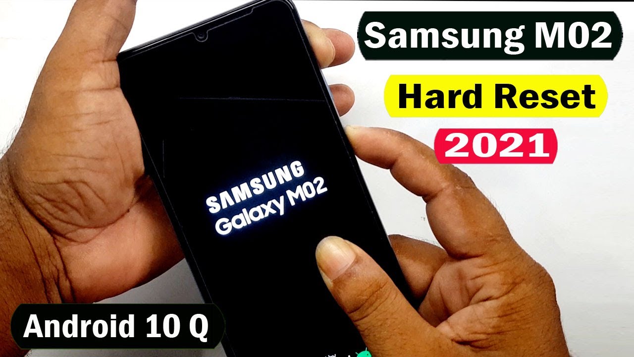 SAMSUNG GALAXY M02 HARD RESET | SAMSUNG M02 (SM-M022F) FACTORY RESET/PIN/PATTERN UNLOCK WITHOUT PC |