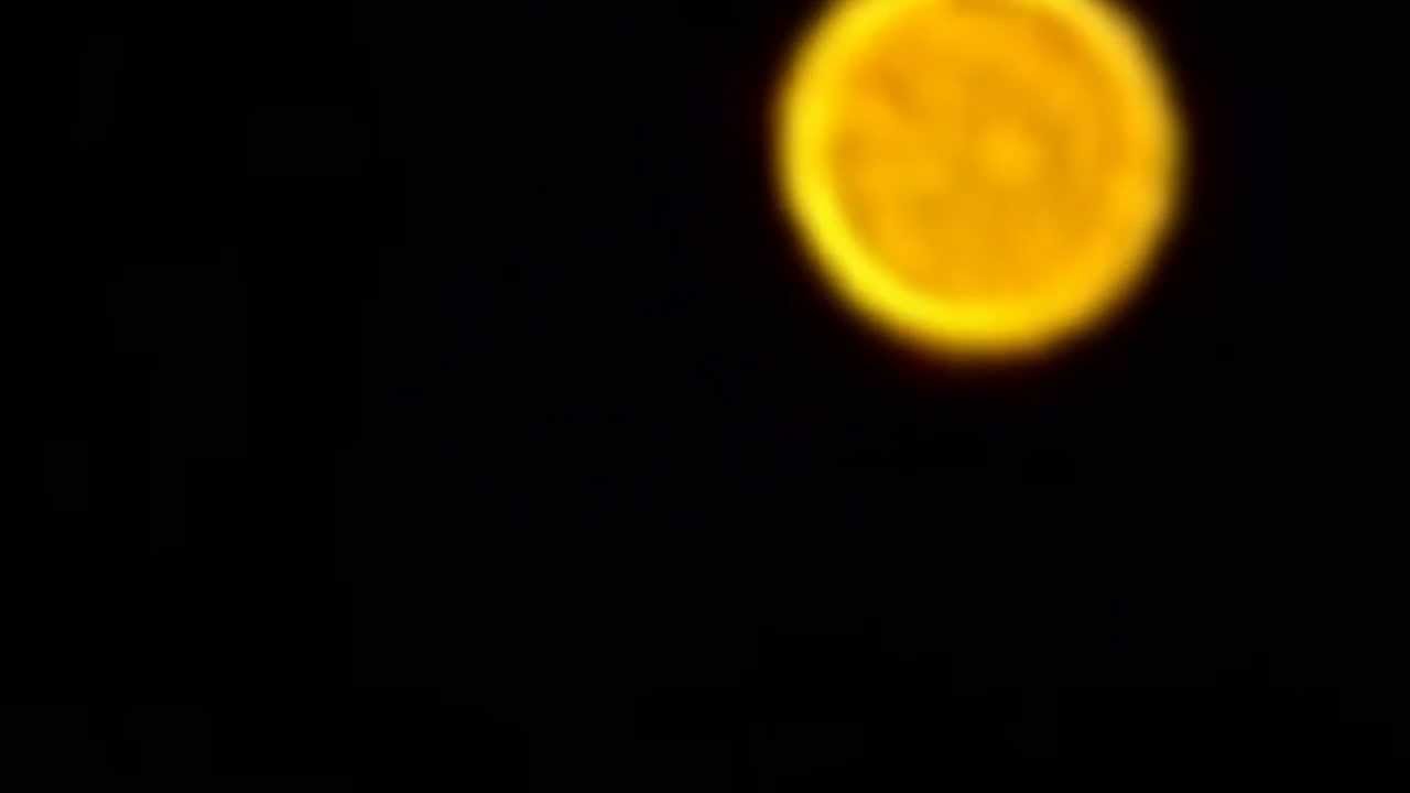 Lichtkugel am Nachthimmel - Sternenbr&uuml;der &uuml;ber der Nordeifel ?