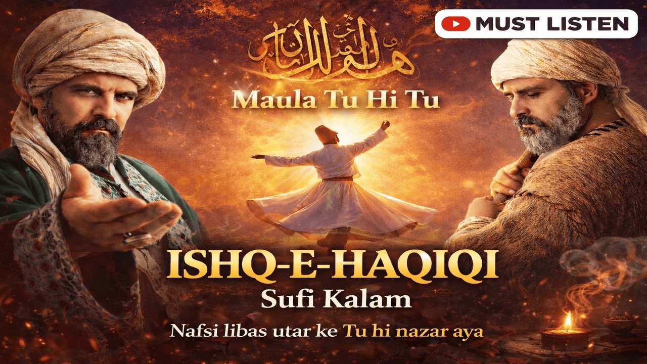 Urdu Version |عشقِ حقیقی کا رنگ میری روح پہ چھا گیا  |Soulful Urdu Sufi Kalam | Rumi | Yunus Emre|