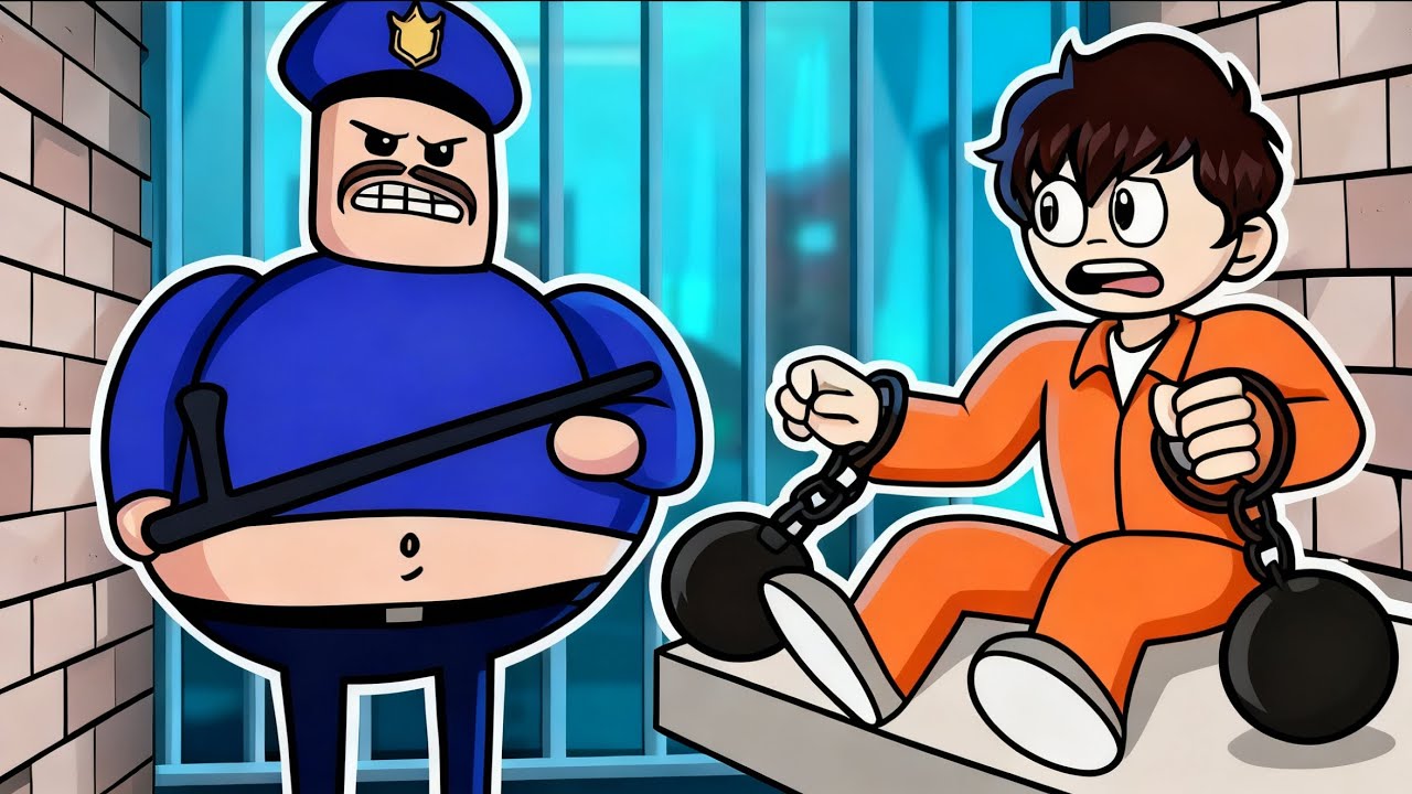  Juego en roblox escapa de la cárcel si pierdo todo borro mi cuenta de YouTube ☠️😱🤯😭 