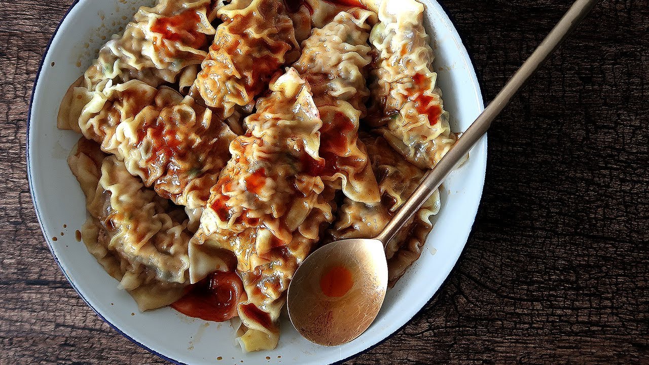 How to Make Sui Gao | Sui Gao in Chili Oil JUICY Dumplings in Chili Oil |