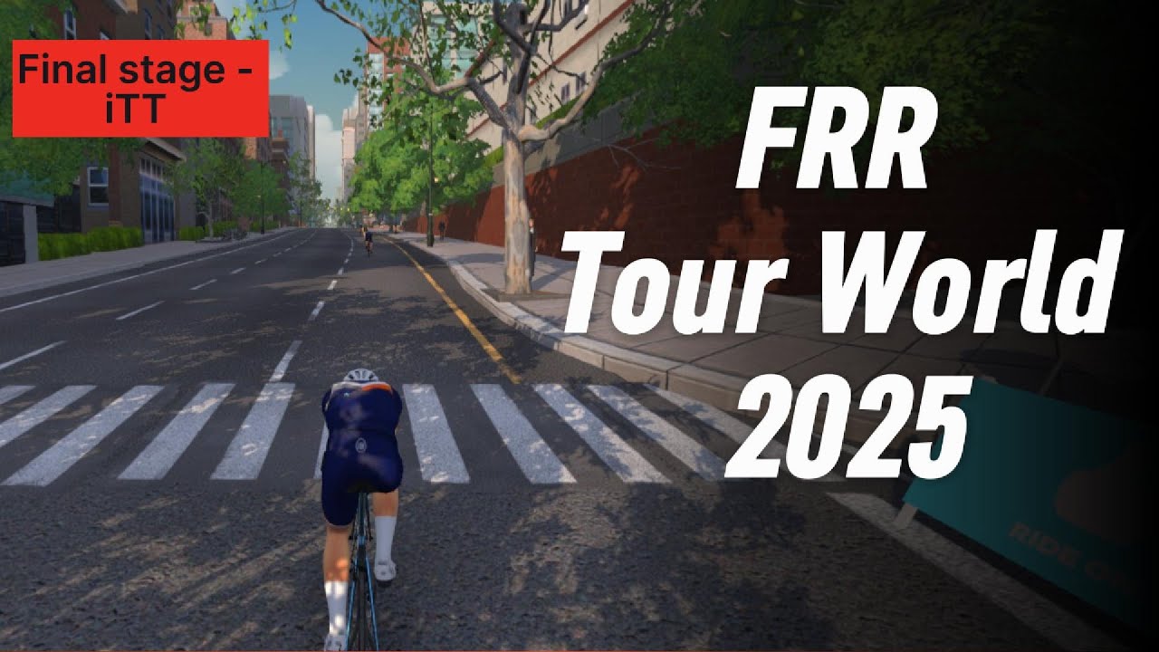 Flamme Rouge Racing on Zwift - Tour World 2025, stage 9