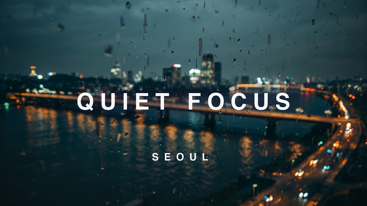 Seoul at Night — Muted Ambient for Deep Focus (2 Hours)