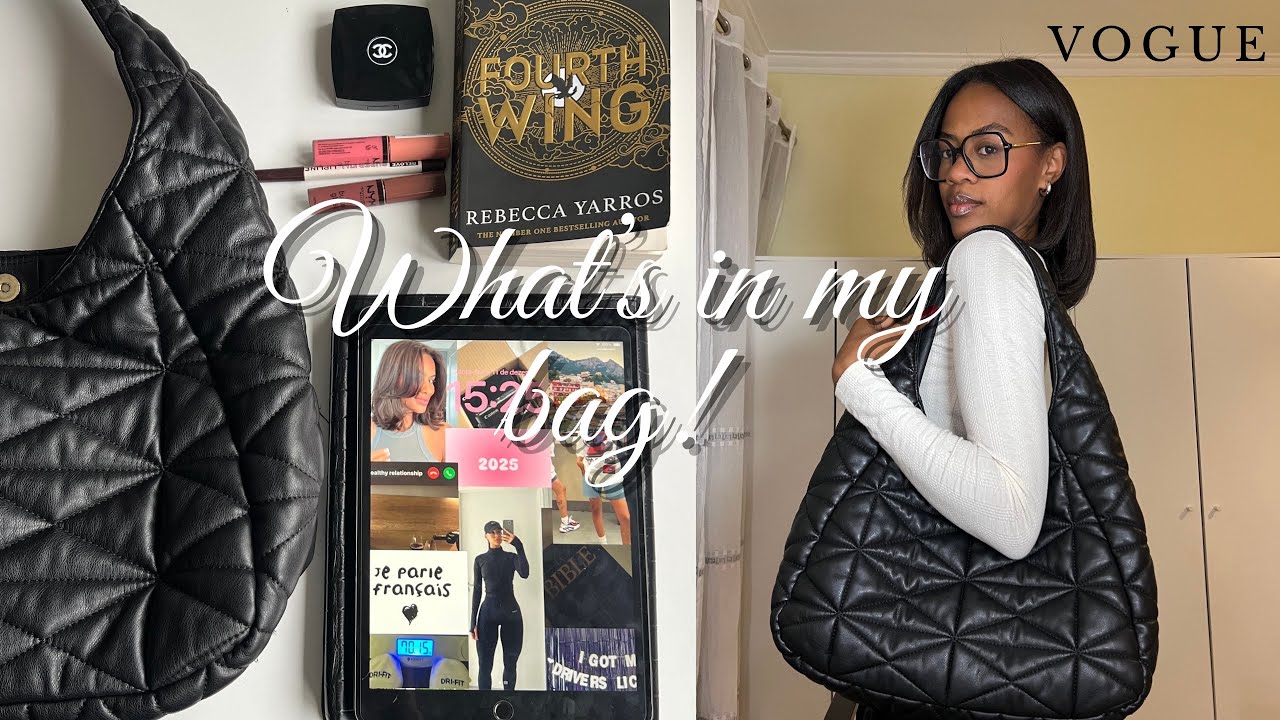 Inside of Verónica Mango bag | WHAT’S IN MY BAG! ALL THE ESSENTIALS 