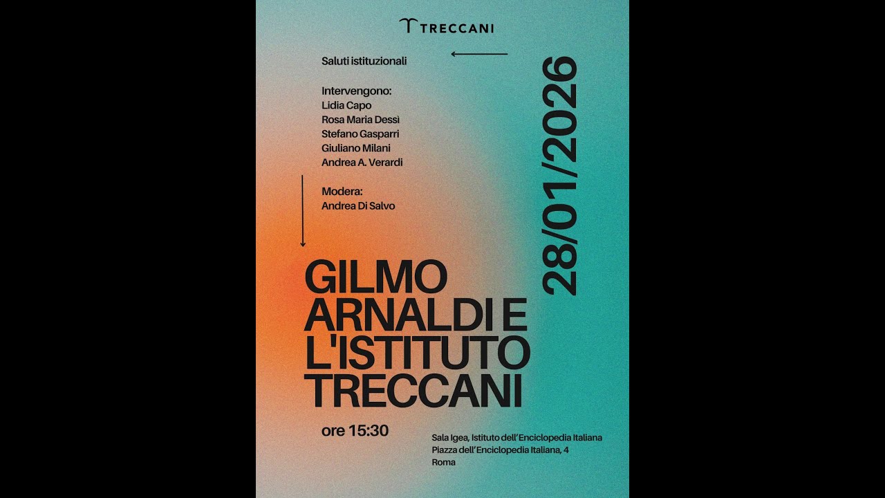 Gilmo Arnaldi e l'Istituto Treccani