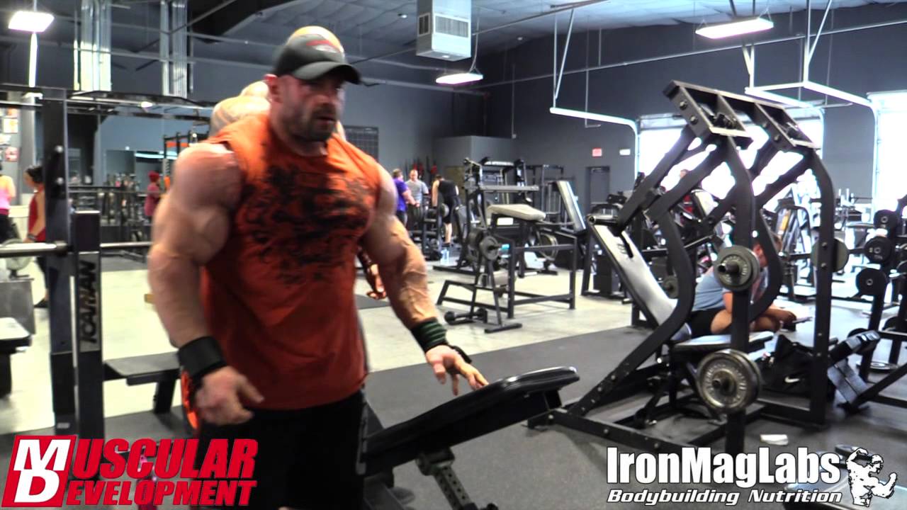 Branch Warren Arm Workout | 2 Weeks Out | Arnold Classic 2015